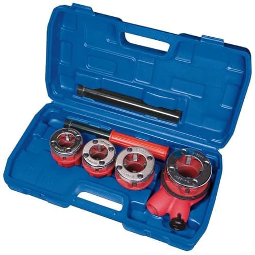 Image of Draper 7 Piece Imperial Ratchet Pipe Threading Kit