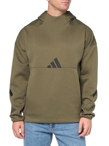 Image of adidas Z.n.e. Hoodie with Hood, Olive Strata, XS Men, Strata Olives, XS