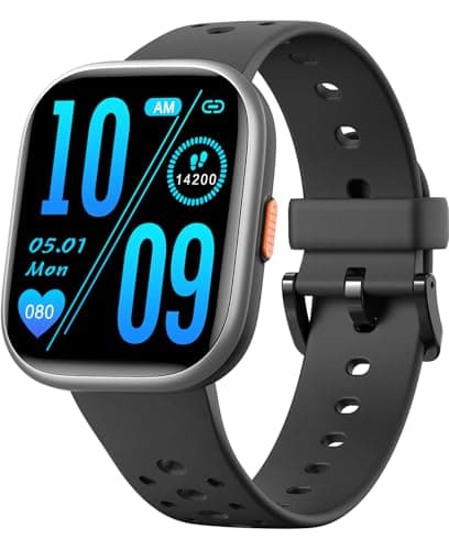 Image of Heroange Kids Smart Watch for Girls Boys,IP68 Waterproof Kids Fitness Tracker Watch with 1.83" Face,Heart Rate Sleep Monitor,19 Sport Modes,Puzzle Games with APP,Great Gifts for Teens 6+,Black