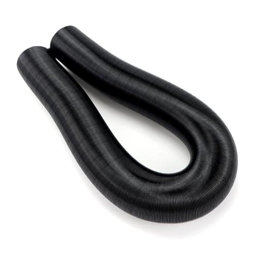 Image of EricAuto 25mm/42mm/60mm/75mm Flexible Air Ducting Pipe Hose for Air Diesel Parking Heater, Compatible with Caravan, Camper, and Vehicle Heating Systems (60mm- 180cm Stretched Length)