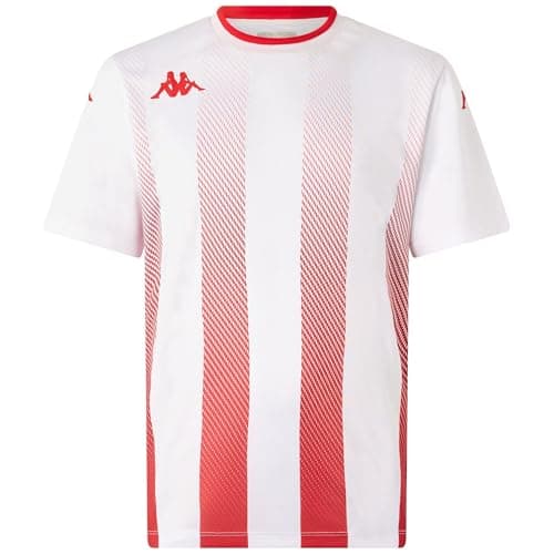 Image of Kappa BUGO, T-Shirt, White/Red