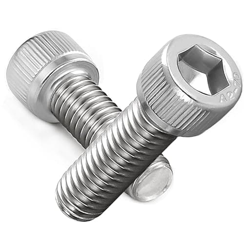 Image of AMLOOPH M4 Screws, M4 X 16mm Allen Socket Head Cap Screws/Bolts - 4mm Diameter Fully Threaded M4 Bolts 16mm A2 Stainless Steel Long Hex Socket Bolt Coarse (Pack Of 20)