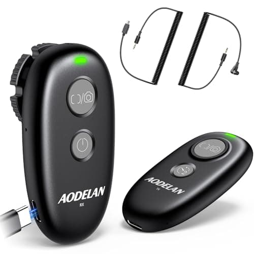 Image of for Nikon Camera Rechargeable Remote Shutter Release - AODELAN Wireless & Wired Remote Control for Nikon Z8, Z9, Z7 II, Z5, D780, D6, Z6, Df, Z6 II, Z7, P950, Z fc, Z6 III; Replace MC-DC2 and MC-30