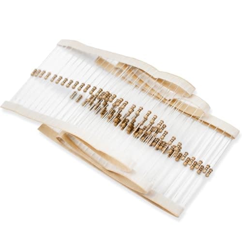 Image of Innfeeltech 100 Pcs 1/4W 5% Tolerance 10 Ohm Carbon Film Resistor Resistance for DIY Project and Experiments