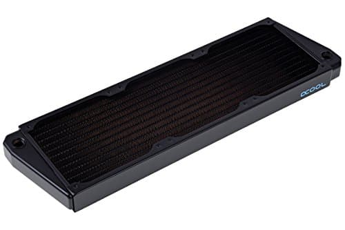 Image of Alphacool NexXxoS X-Flow Radiator ST30 360mm, 413mm Length, Copper, Silent PC Cooling, Compatible with Desktop, 120mm Fan
