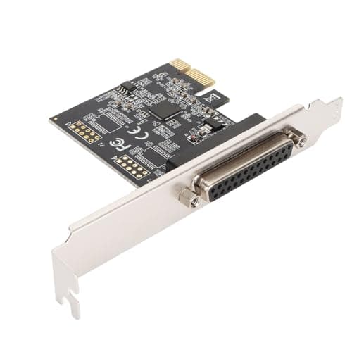 Image of RASTKY PCI Express to DB25 LPT Parallel Port Adapter Card 1 Port PCI Express Parallel Card IEEE 1284 DB25 PCIe ECP Desktop Expansion LPT Controller Printer PCIe