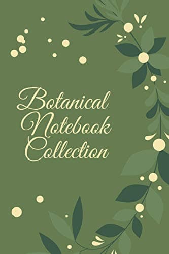 Image of Botanical Notebook Collection: floral journal, notebook gift, matte finish, 6*9