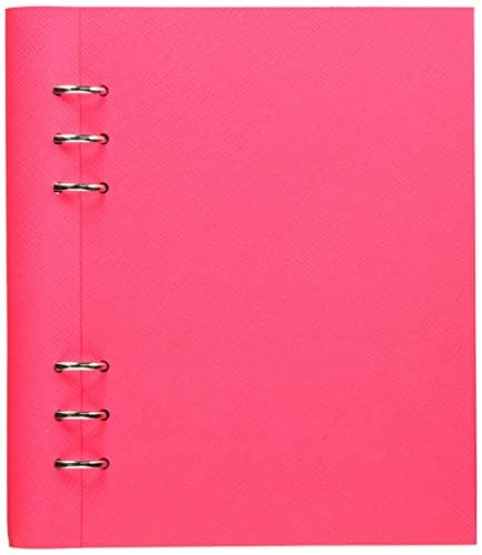 Image of Filofax A5 Saffiano Clipbook - Fluoro Pink