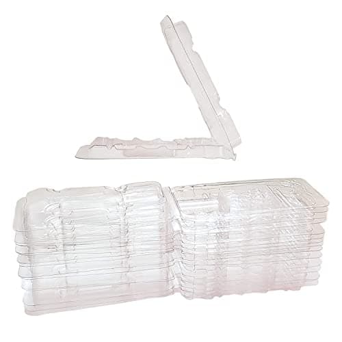 Image of Gristor 15Pcs Computer CPU Clamshell Case Protection Box for AMD 938 940 AM2 AM3 AM4 FM1 Desktop CPU Case