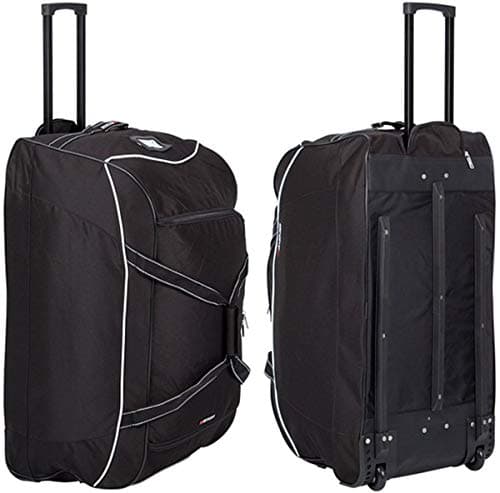 Image of Schreuders Sport Unisex Adult 50TF Team Trolley Bag - Black, One size