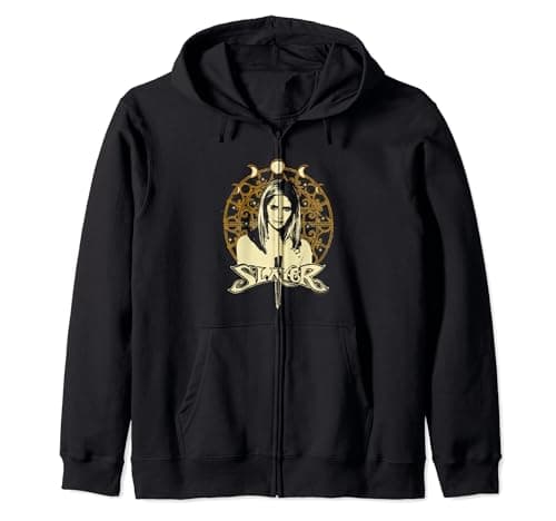 Image of Buffy The Vampire Slayer Buffy Celestial Slayer Big Portrait Zip Hoodie