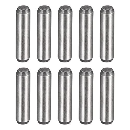 Image of sourcing map 3/16-Inch x 3/4-Inch Dowel Pins, Heat Treated Alloy Steel for Extra Hardness, Bright Finish and Accurate Alignment 10pcs