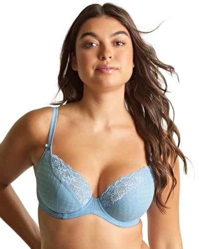 Image of Panache 7286A Envy Plunge Bra Sky Blue