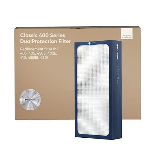 Image of Blueair Classic 400 Series Genuine DualProtection Filter; Classic 402, 403, 410, 450E, 455EB, 405, 480i