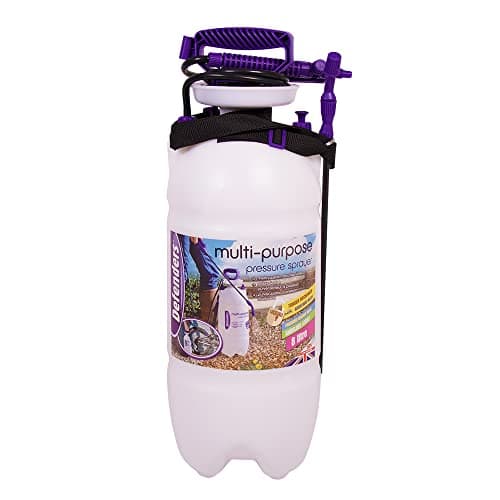 Image of Defenders Multi-Purpose Home & Garden Pressure Sprayer with carry Strap – 8L, Ideal for Pesticides, Fungicides, Weed Killer, Cleaning and Home Plant Care