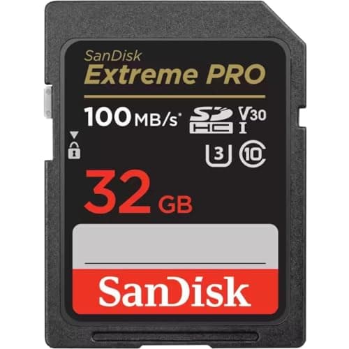 Image of SanDisk Extreme PRO 32GB SDHC Memory Card up to 95MB/s, UHS-1, Class 10, U3, V30