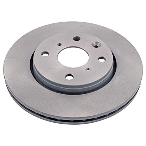 Image of febi bilstein 30636 Brake Disc Set (2 Brake Disc) front, internally ventilated, No. of Holes 4