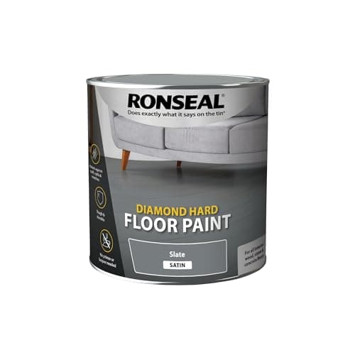 Image of Ronseal DHFPSL25L 2.5L Diamond Hard Floor Paint - Slate