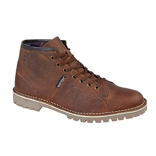 Image of Grafters UNISEX Original Leather Monkey Boots Waxy Brown