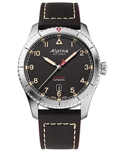Image of Alpina Men Automatic Analogue Watch Startimer Pilot Swiss Made