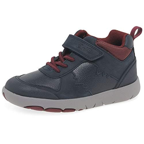 Image of Clarks Rex Park K Boys Boots 10.5 UK Child Blue