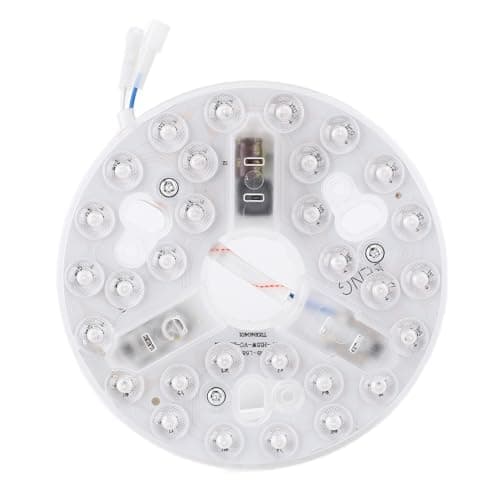 Image of VELATEMOR Ceiling Fan Light Replacement LED Light Kit, Fan Retrofit Panel 5.3 Inch, 15W 3CCT 3000K 4200K 6500K Dimmable for Ceiling Chandelier