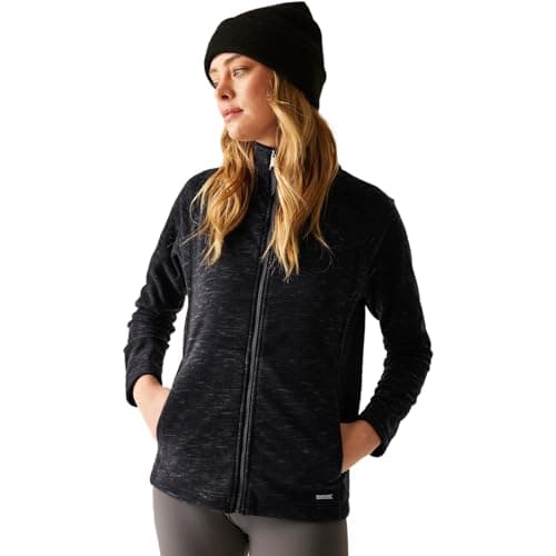 Image of Regatta Womens Mayse Full Zip Fleece Soft Touch Warm Top Outdoor Winter Layer