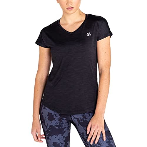 Image of Regatta Womens Vigilant Lightweight Short Sleeve T-Shirt - Black - 14