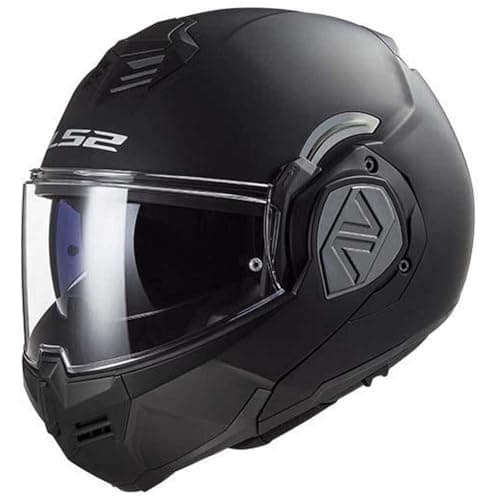 Image of LS2 ADVANT FF906 Motocycle Helmet - Modular Flip Up Full Face - MATT BLACK - XS (53/54)
