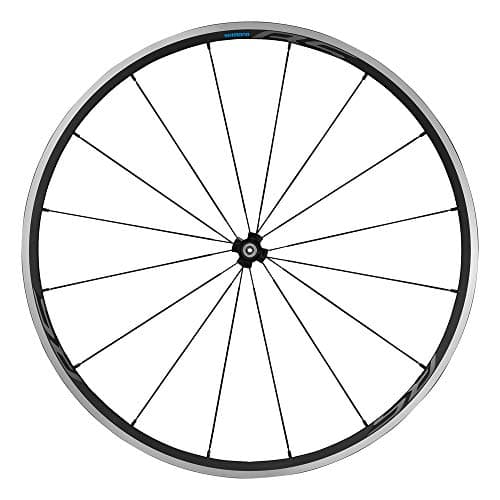 Image of Shimano Wheels WH-RS300 clincher wheel, 100 mm Q/R axle, front, black