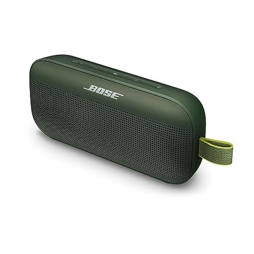 Image of Bose SoundLink Flex Bluetooth Portable Speaker, Wireless Waterproof Speaker for Outdoor Travel, Cypress Green - Limited Edition