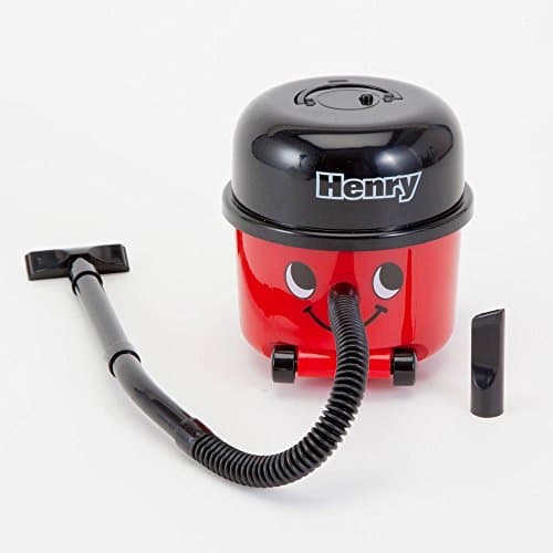 Image of Bits and Pieces - Henry Desktop Vacuum Cleaner - Cute and Functional Desk Accessory Desktop Gift - Office Desk Humour