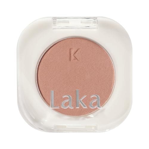 Image of Laka Mono Single Eyeshadow, 1.6g/0.05oz, High Pigment Eye Shadow, Easy Apply, Long Lasting Color, Smooth Blendable Formula, Vegan, K-Beauty​​ (#911 Terrapeach)