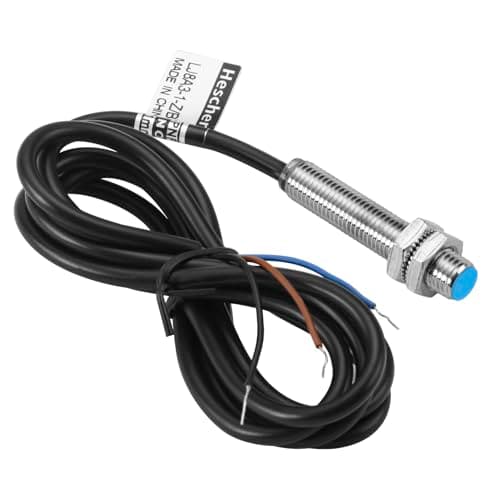 Image of Heschen M8 Inductive Proximity Sensor Switch, Shield Type, LJ8A3-1-Z/BY, Detector 1mm, 10-30VDC 200mA, PNP Normally Open(NO), 3 Wire