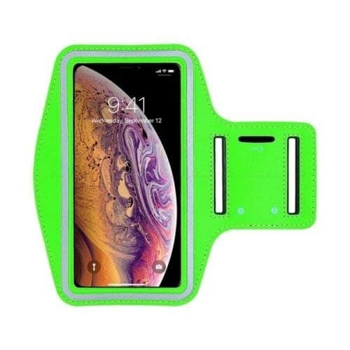 Image of RKVMM Armband Case For iPhone SE 2020 / SE 2/7 / 8 for Running, Biking, Hiking, Canoeing, Walking, Horseback Riding and other Sports for iPhone SE 2020 / iPhone 7/8 (Green)