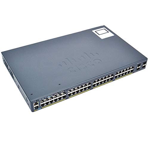 Image of Cisco WS-C2960X-48TS-L - Catalyst 2960X-48TS-L - Switch - 48 Ports - Managed - Desktop, Rack-Mountable