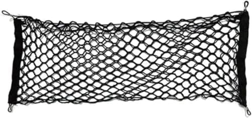 Image of Car Boot Cargo Net for Lexus NX/NX 200/NX 200t/NX 300t/NX 300h/NX 450h+, Trunk Organiser Elastic Mesh Luggage Carrier Adjustable Elastic Nylon String Net Mesh,D Double layer 90 * 40cm