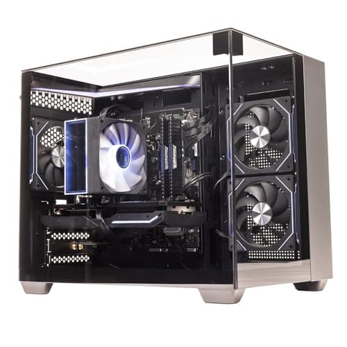 Image of GTR Gaming PC | AMD Ryzen 7 5700X | RX 9060 XT-16GB | 32GB DDR4 3600MHz | 1TB NVMe SSD | 600W 80+ Bronze PSU | ARGB Case | Wi-Fi | Windows 11 Home