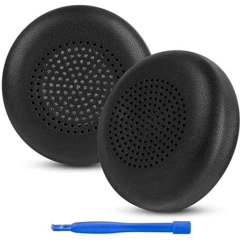 Image of Linkidea Replacement Ear Pads for Logitech Zone Wireless, Zone 900 Headphones Ear Cushions, Headset Earpads (Protein Leather/Black)