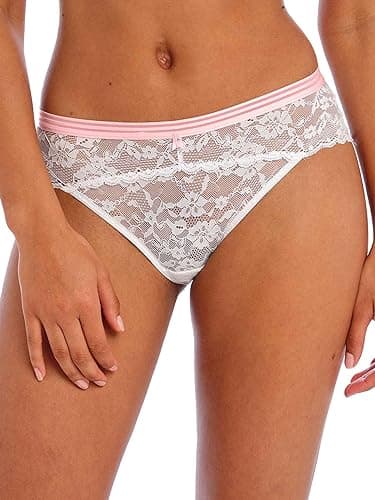 Image of Freya Women's Offbeat Classic Brief Bikini Style Underwear, White, M