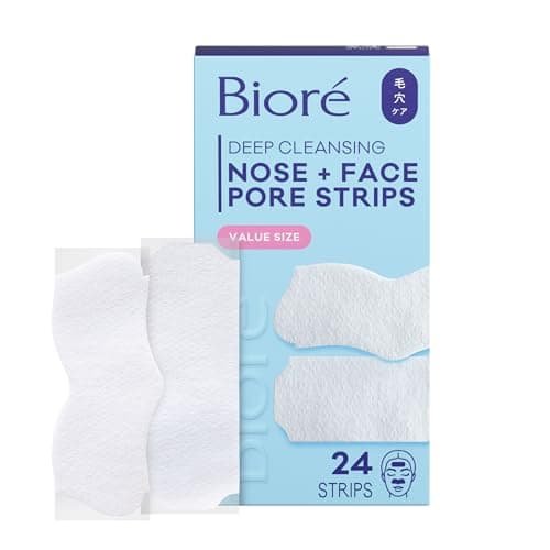 Image of Biore Deep Cleansing Pore Strips Combo Pack, 24 Count Strips