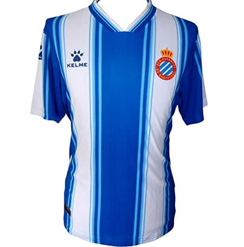 Image of Kelme RCD Espanyol Men's Home Football Shirt Jersey 2022-2023 EU-XXL (UK/US-XL) Blue