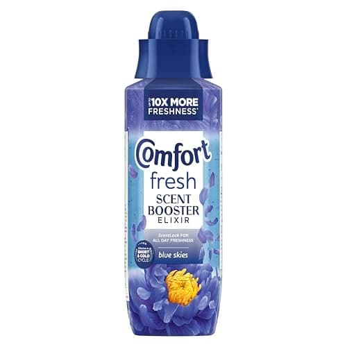 Image of Comfort Fresh Blue Skies Scent Booster with ScentLock Technology Elixir for up to 10x More Freshness* 460 ml