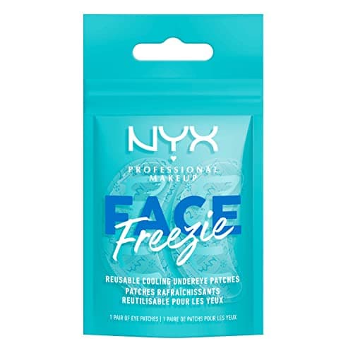 Image of NYX Professional Makeup Reusable Cooling Undereye Patches, Cryotherapy-Inspired Under Eye Mask, De-Puffs Bags and Reduces Dark Circles, Face Freezie, 1 Pair