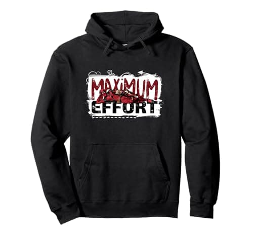Image of Marvel Deadpool & Wolverine Maximum Effort Split Logo Pullover Hoodie