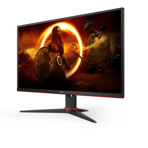 Image of AOC Gaming 27G2SPAE - 27 Inch FHD Monitor, 165Hz, IPS, 1ms MPRT, AMD FreeSync Premium, Speakers, Shadow Control (1920 x 1080 @ 165Hz 250 cd/m², HDMI 1.4/DP 1.2), Black