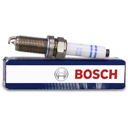 Image of Bosch Double Platinum 0241245673, 1 Spark Plug - for a Reliable Gasoline Engine Start and Long Service Life - with Robust Design