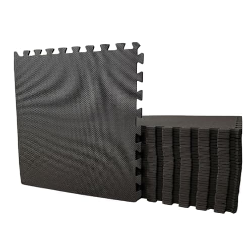 Image of 16 Piece EVA Foam Floor Protective Floor Tiles / Mats 60x60cm Each Set For Gyms, Garages, Camping, Kids Play Matting, Hot Tub Flooring Mats And Much More! - Set Covers 5.76 sqm (62 sqft)