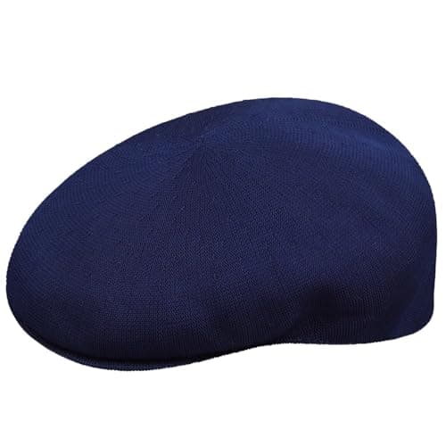 Image of Kangol Tropic 504 Flat Cap by Women/Men - Men´s hat Summer with Peak All-Season Spring Autumn Winter - L (58-59 cm) Navy