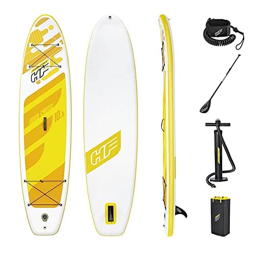 Image of Bestway Hydro-force SUP, Aqua Cruise Set Stand Up Paddle Board with Hand Pump and Travel Bag, 10 ft 6